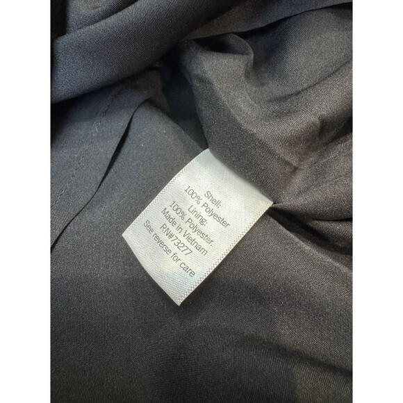 Nine West Wrap Skirt Womens Size Medium Black Tweed Gold Tone Buttons NEW - Picture 7 of 10